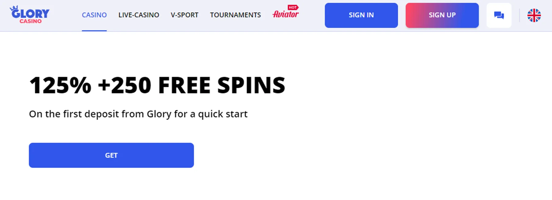 Bonus Glory Casino